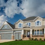 Home Exterior With Stone and Hardie Siding